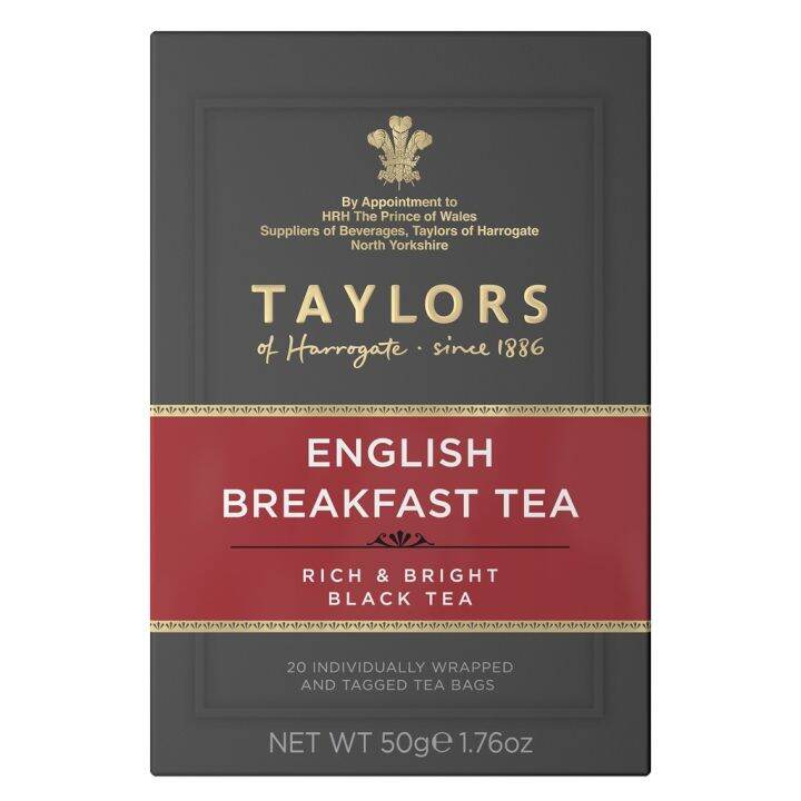 Taylors Herbata Czarna English Breakfast 50g/20szt.