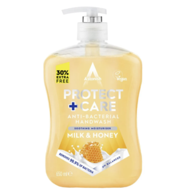ASTONISH GB -MYDŁO W PŁYNIE MLEKO I MIÓD 600ML
