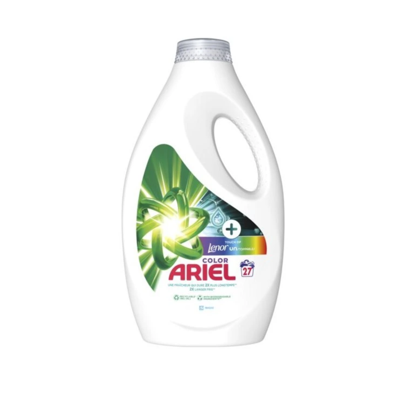 Ariel żel do prania kolorowej odzieży z Lenorem 1,245L/27PR