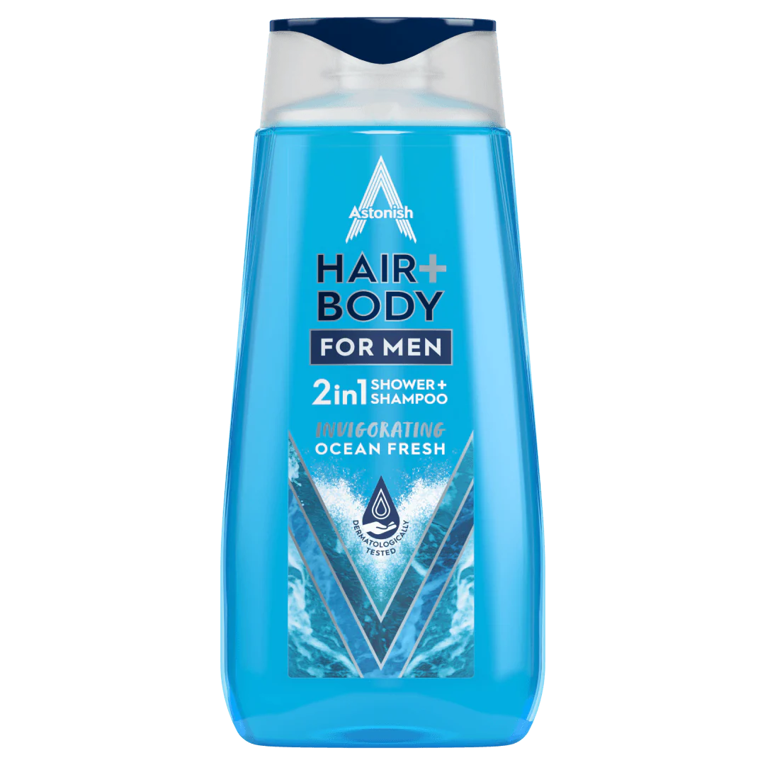 Astonish 2w1 żel do włosów i ciała dla mężczyzn Ocean 400ml