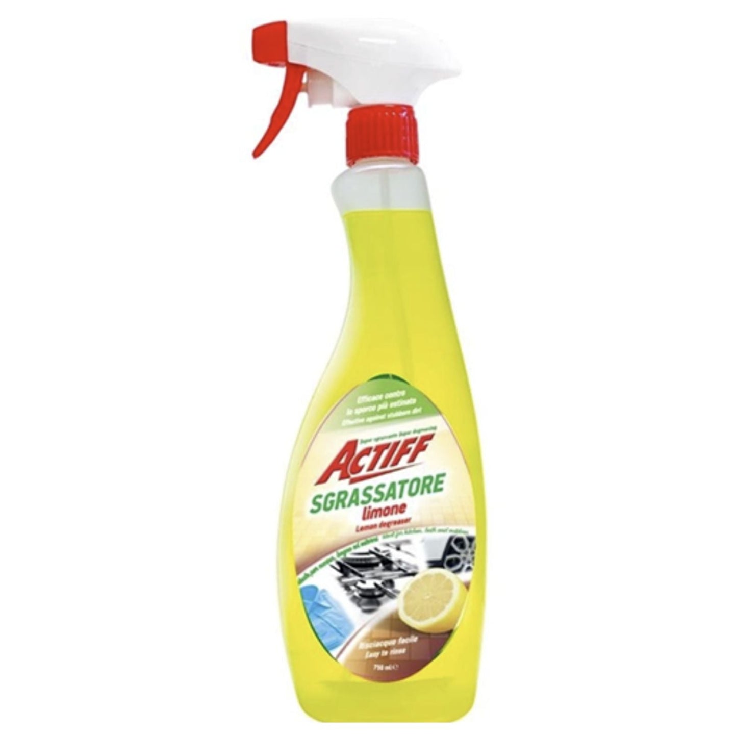 Actiff 750ml spray odtłuszczacz o zapachu cytryny
