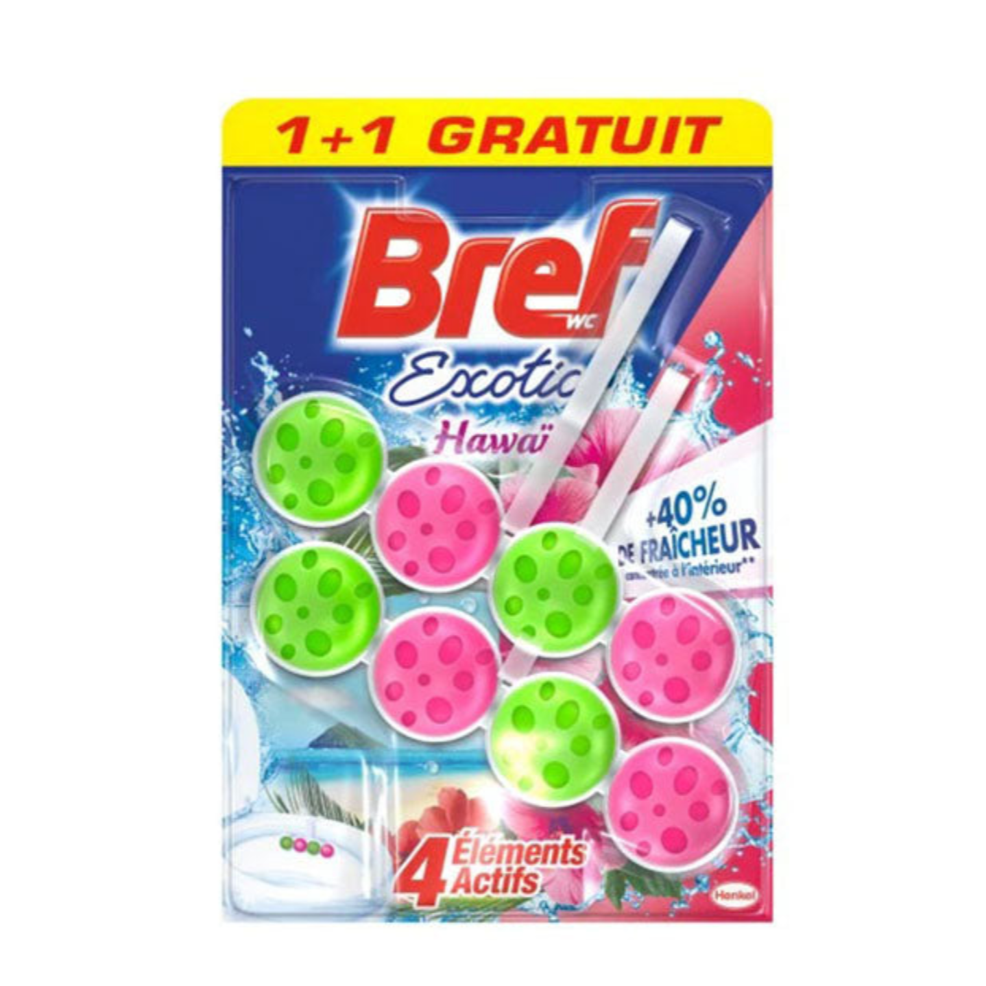 Bref zawieszka do WC Exotic Hawaii 2 x 50g