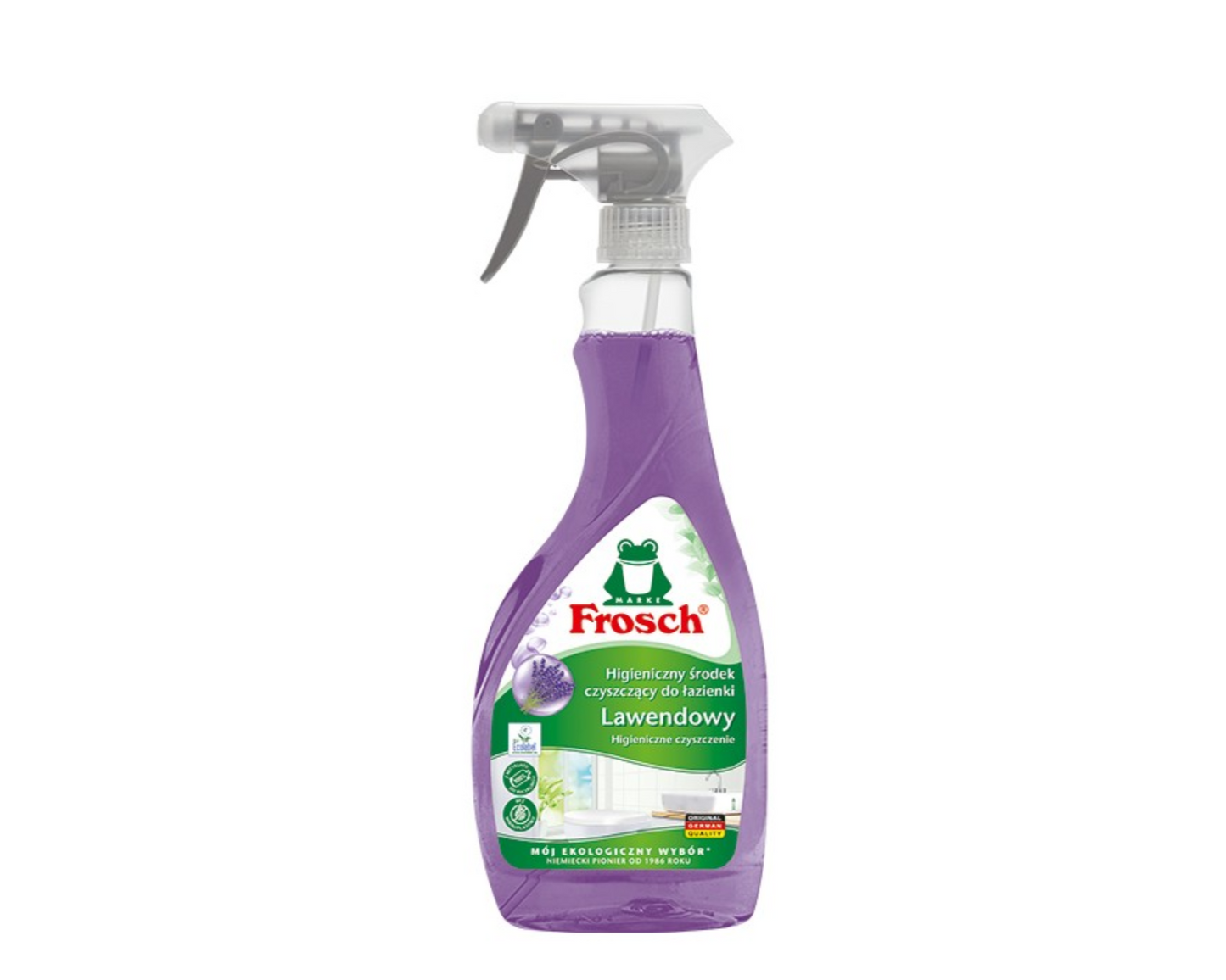 Frosch 500ml spray do czyszczenia łazienki Lawenda