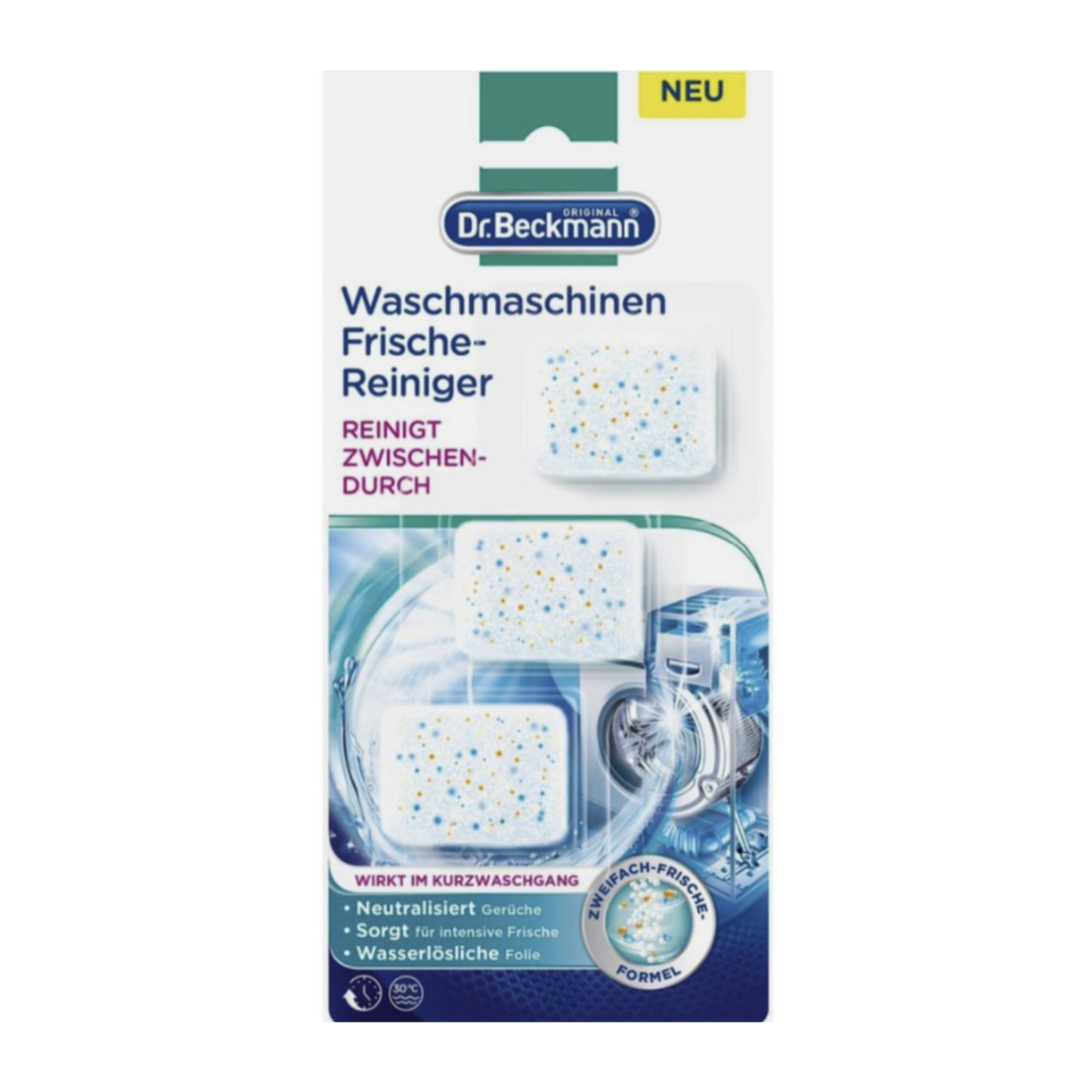Dr. Beckmann 3x20g czyścik do pralki w kapsułkach