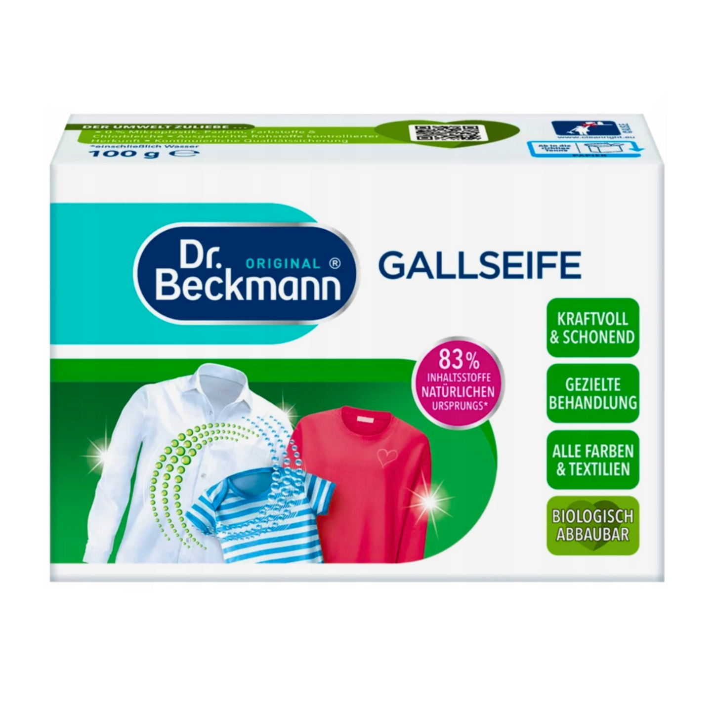 Dr. Beckmann 100g mydełko na plamy
