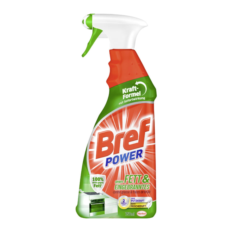 Bref Power 750ml spray do przypaleń i odtłuszczania