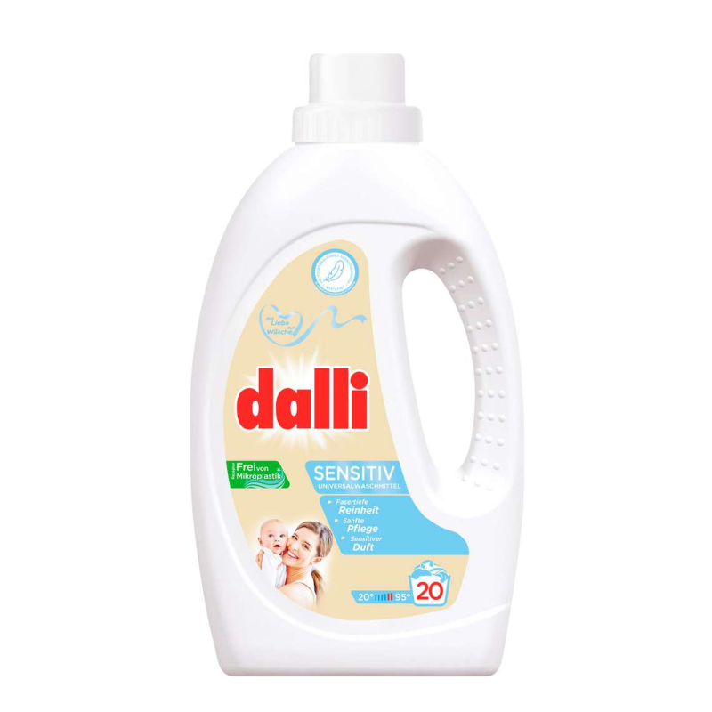 Dalli 1,1L żel do prania hipoalergiczny 20 prań Delikatny