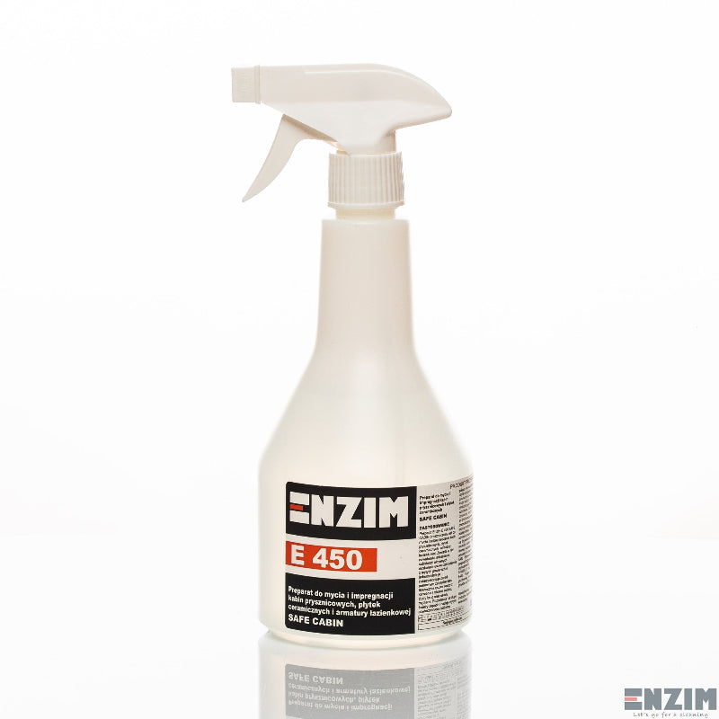 E 450 PREPARAT DO MYCIA I IMPREGN. KABIN PRYSZNICOWYCH, SANITARIATÓW 500 ml