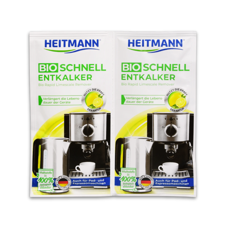 HEITMANN BIO ODKAMIENIACZ W SASZETCE DO EKSPRESÓW 2X25G