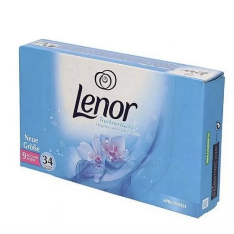 Lenor chusteczki zapachowe do suszarki 34szt.