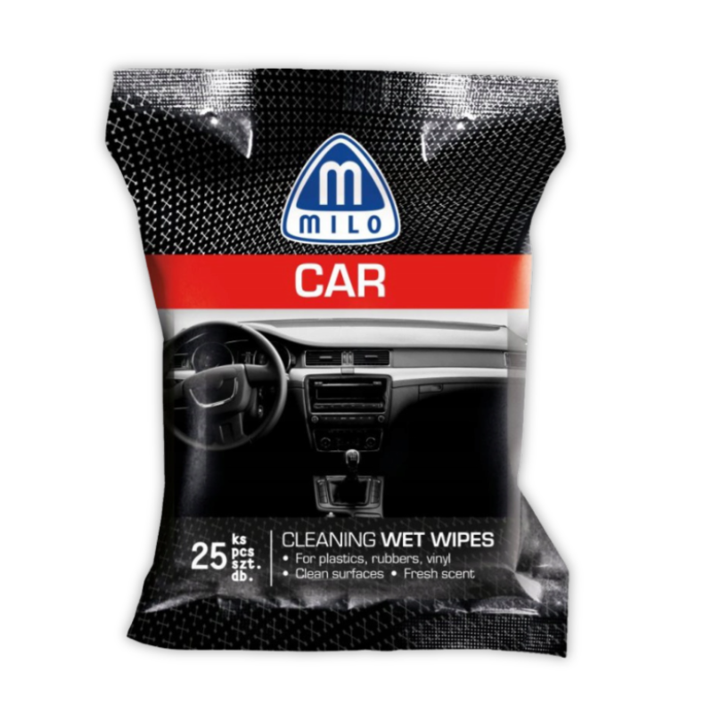 MATTES MILO CHUSTECZKI DO CZYSZCZENIA KOKPITU W SAMOCHODZIE 25szt