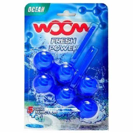 WOOM 2x55g zawieszka barwiąca do WC Ocean