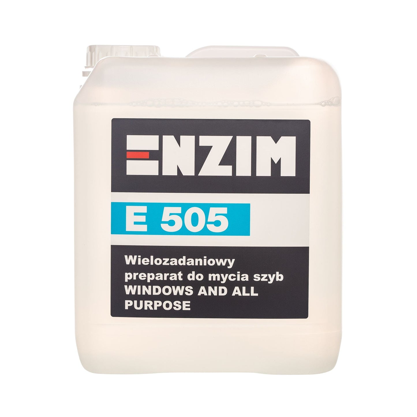 E 505 - Wielozadaniowy preparat do mycia szyb 5 L