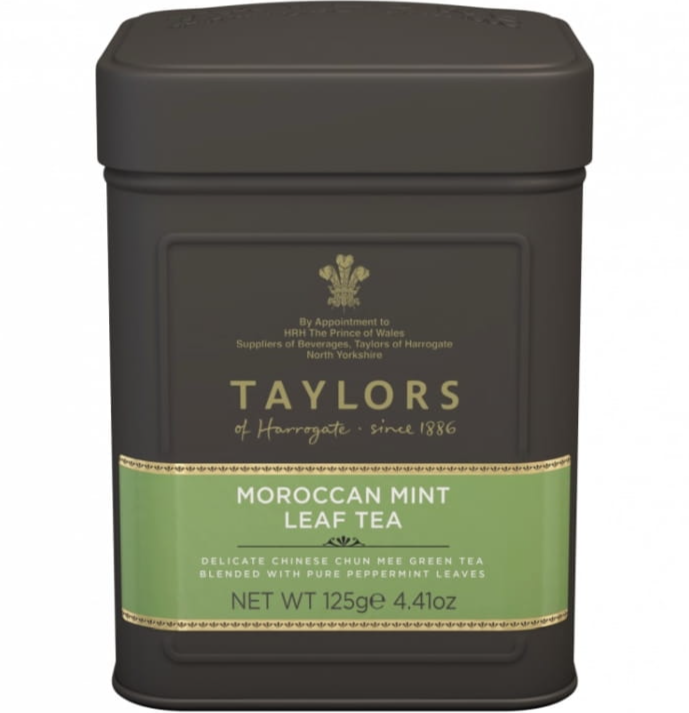 Taylors Herbata Zielona liściasta Marokańska mięta 125g