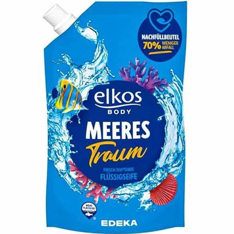 Elkos 750ml mydło w płynie uzupełniacz Morski