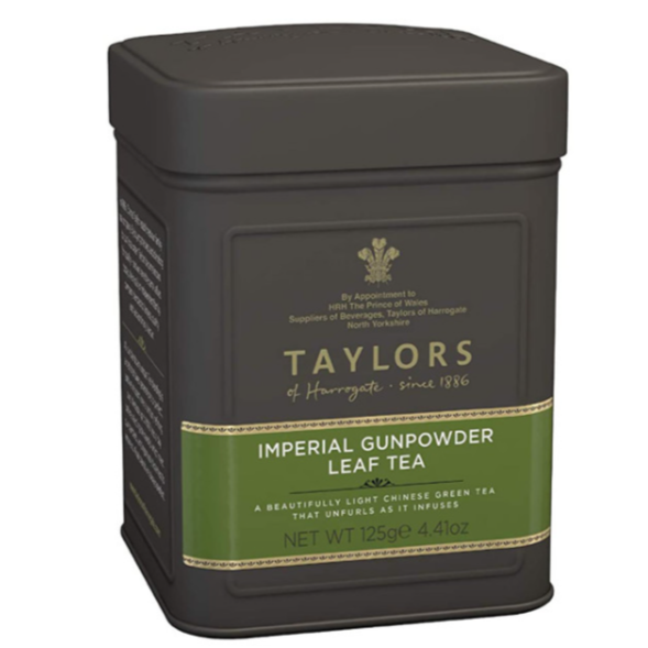 TAYLORS Herbata Zielona liściasta 125g Imperial Gunpowder