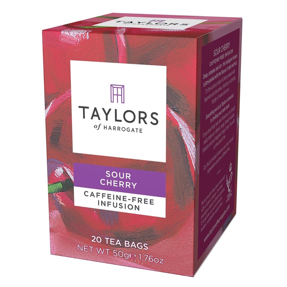 Taylors Herbata Kwaśna wiśnia 50g/20szt.