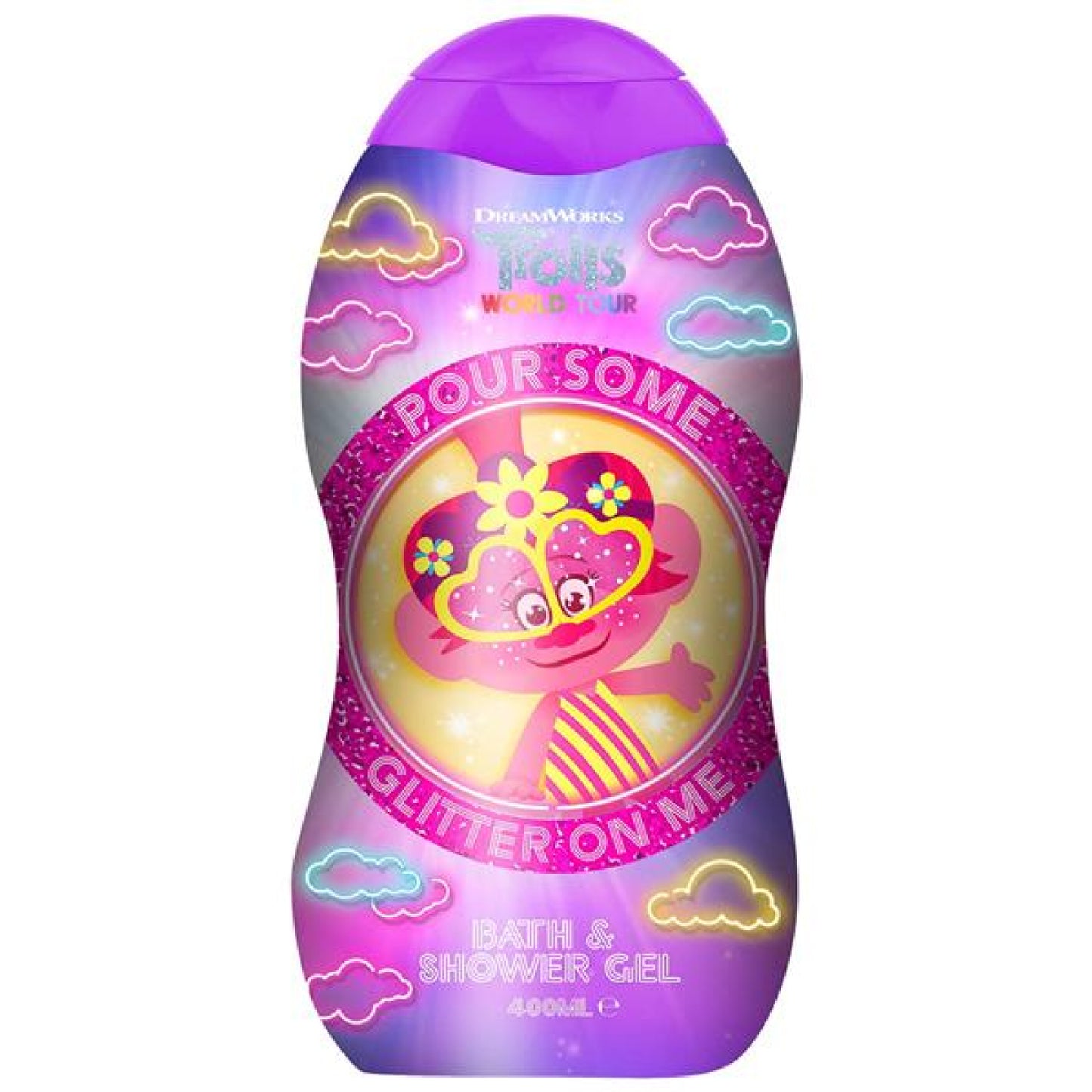 TROLLS WORLD TOUR 400ml Żel do kąpieli i pod prysznic dla dzieci