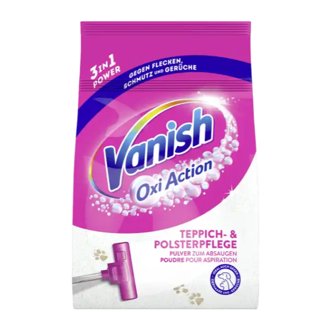 Vanish OXI Action proszek do prania dywanów i tekstyliów 820g