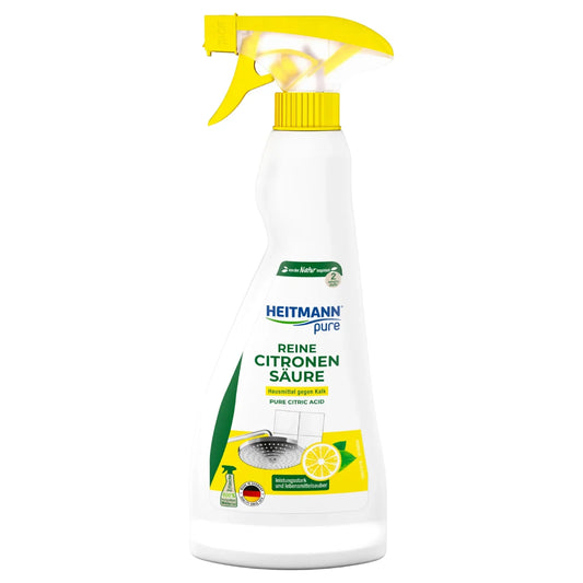 HEITMANN PURE 500ml Ekologiczny odkamieniacz w sprayu na bazie kwasku cytrynowego