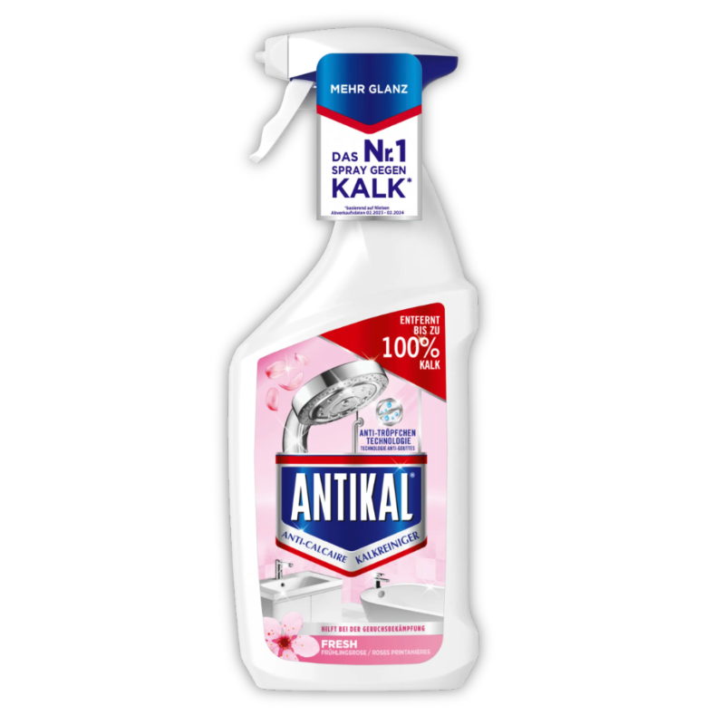 ANTIKAL FRESH PREPARAT DO MYCIA ŁAZIENKI KWIATOWY 800ML DE