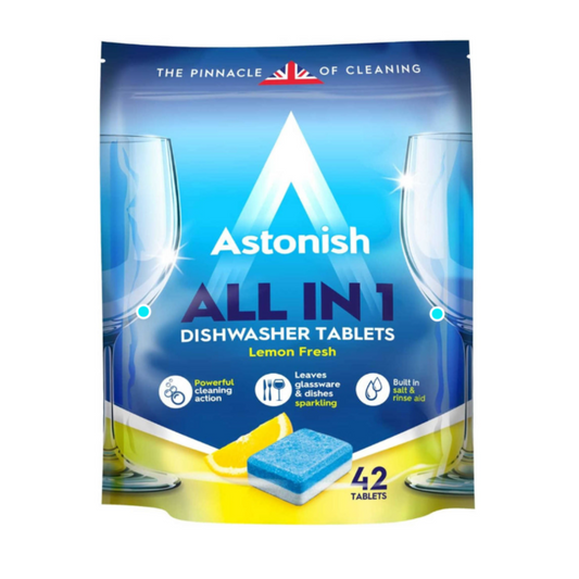 ASTONISH TABLETKI DO ZMYWARKI 42szt CYTRYNOWE