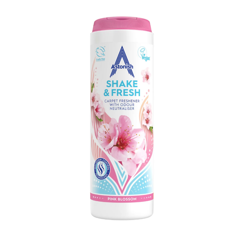 Astonish 350g odświeżacz do dywanów w proszku Pink Blossom