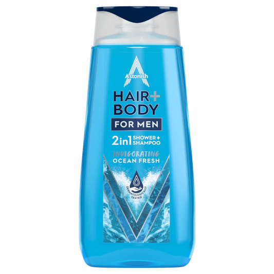 Astonish 2w1 żel do włosów i ciała dla mężczyzn Ocean 400ml