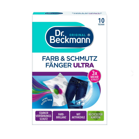 Dr.Beckmann 10szt. chusteczki wyłapujące kolory do prania ciemnych tkanin