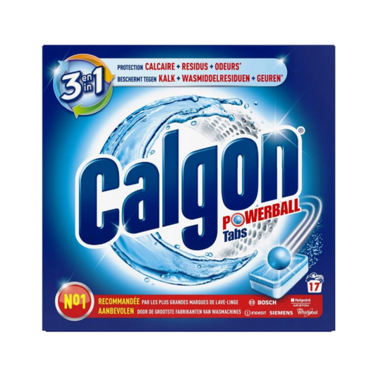 Calgon tabletki odkamieniające do pralki 17szt.