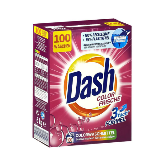 DASH proszek do prania 100PR 6KG COLOR FRISCHE 
