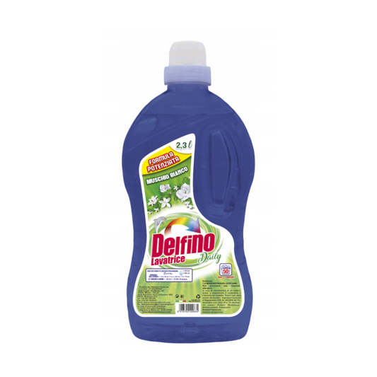 DELFINO PŁYN DO PRANIA 2,3L MUSCHIO BIANCO 50 PRAŃ