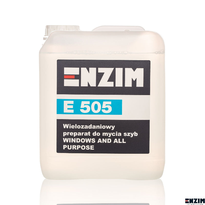 E 505 Wielozadaniowy preparat do mycia szyb 5 L