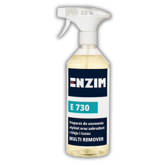 ENZIM E 730 Preparat do usuwania etykiet, kleju i tuszu 500ml