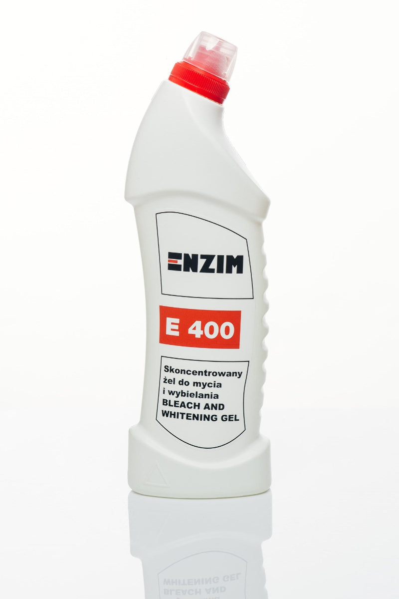 E 400 SKONCENTROWANY ŻEL DO MYCIA I WYBIELANIA SANITARIATÓW 750 ml