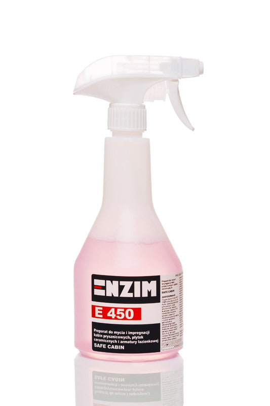 E 450 PREPARAT DO MYCIA I IMPREGN. KABIN PRYSZNICOWYCH, SANITARIATÓW 500 ml