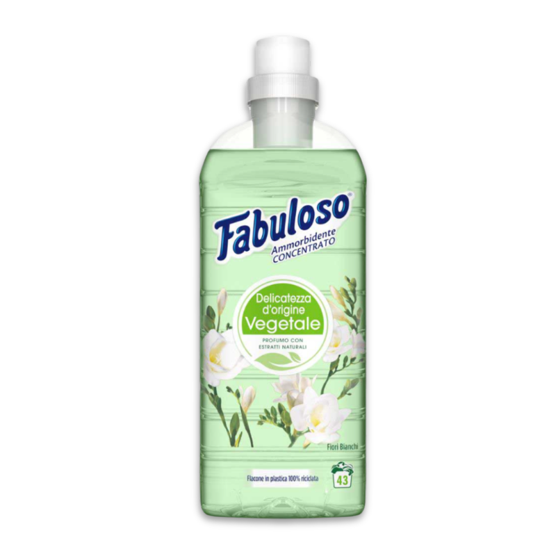 FABULOSO NATURALNY PŁYN DO PŁUKANIA TKANIN KWIATOWY 40PR/1L