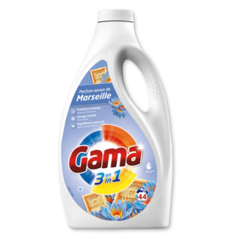 GAMA ŻEL DO PRANIA UNIWERSALNY MARSEILLE 1.98L 44PR