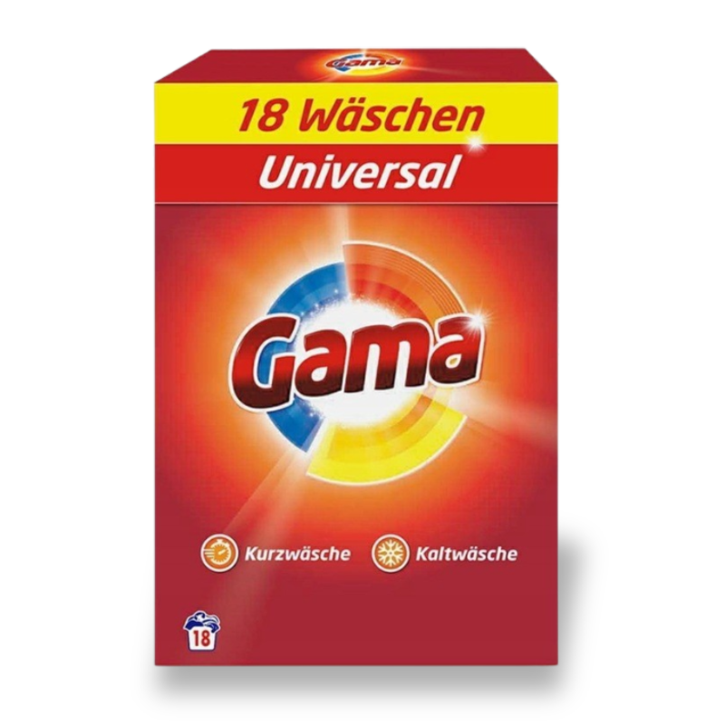 GAMA PROSZEK DO PRANIA 1,08KG 18 PRAŃ