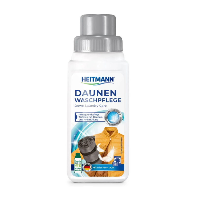 HEITMANN PŁYN DO PRANIA UBRAŃ PUCHOWYCH 250ml