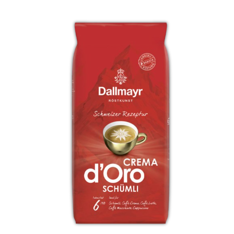 KAWA DALLMAYR CREMA D'ORO SCHUMLI 1KG ZIARNO