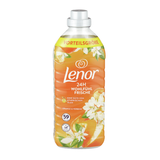 LENOR PŁYN DO PŁUKANIA 1,239L 59PŁ Orange & Verbene