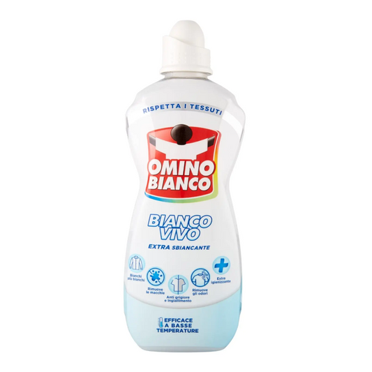 OMINO BIANCO PŁYN DO PRANIA BIAŁYCH TKANIN Z WYBIELACZEM BIANCO VIVO 900ML IT