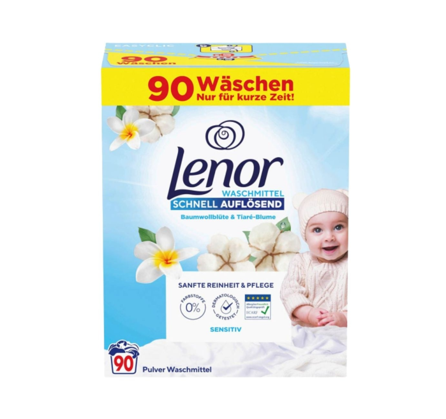 LENOR PROSZEK DO PRANIA 90PR 4,95KG SENSITIV