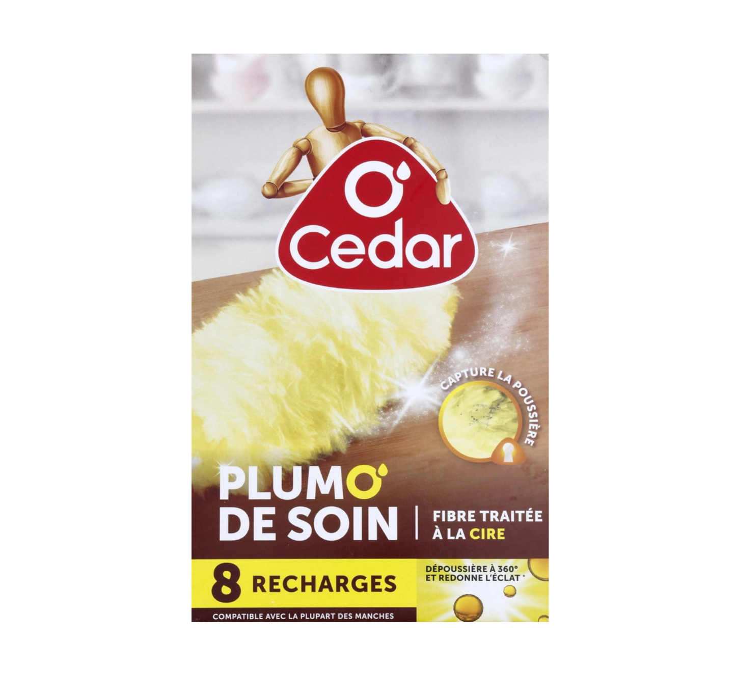 O'CEDAR WKŁADY DO MIOTEŁKI 8szt FR