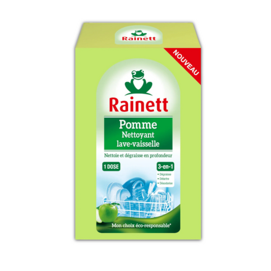 RAINETT ŚRODEK DO CZYSZCZENIA ZMYWARKI 3in1 1szt JABŁKOWY 125G 