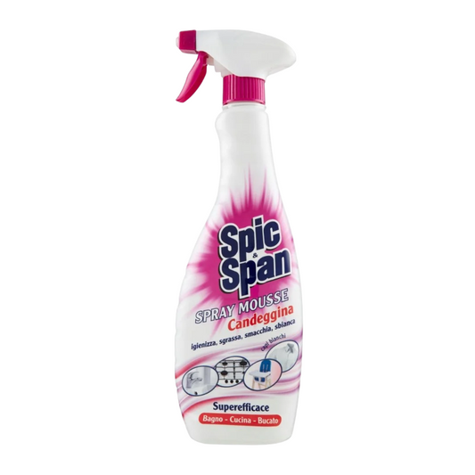 SPIC & SPAN ODTŁUSZCZACZ Z WYBIELACZEM SPRAY 750ML
