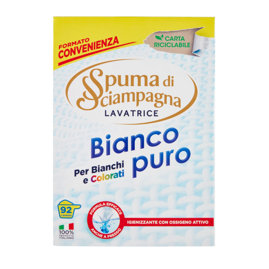 Spuma di Sciampagna Bianco Puro uniwersalny proszek do prania 92 prania