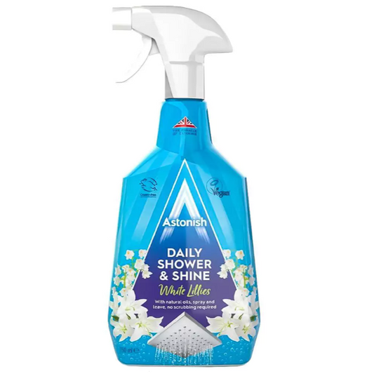 Astonish 750ml spray do czyszczenia łazienki Białe Lilie