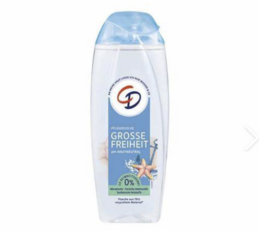 CD Dusche 250ml żel pod prysznic z solą z Morza Martwego